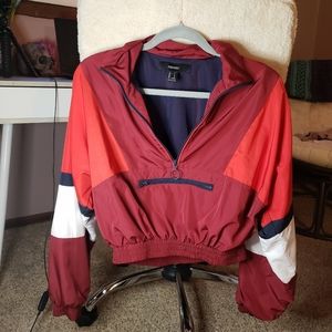 Forever 21 cropped windbreaker
